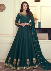 Deep Green Anarkali Suit 