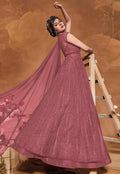 Pink Anarkali Suit In usa uk canada