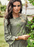 Light Green Printed And Embroidered Kurti