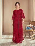 Red Rouge Embroidered Designer Lehenga Online