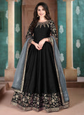 Black Golden Anarkali Suit