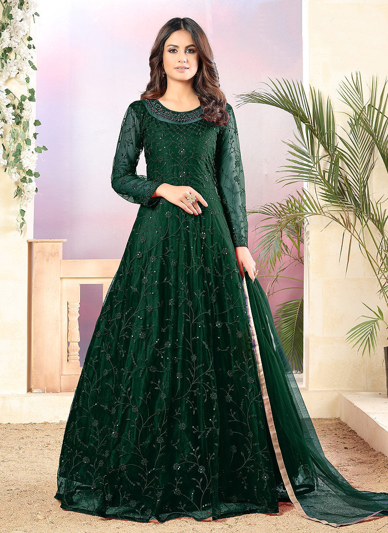 Gorgeous Full Stiched Anarkali Dress | EinayaCollection
