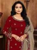Red Punjabi Suit In usa