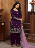 Purple Punjabi Suit In usa uk canada