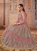 Blush Pink Anarkali Suit In Canada