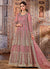 Blush Pink Embroidered Wedding Anarkali Suit