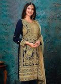 Blue Golden Pant Style Suit In usa uk canada