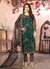 Green Embroidered Pant Style Salwar Suit