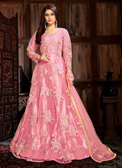 Net Anarkali Suit