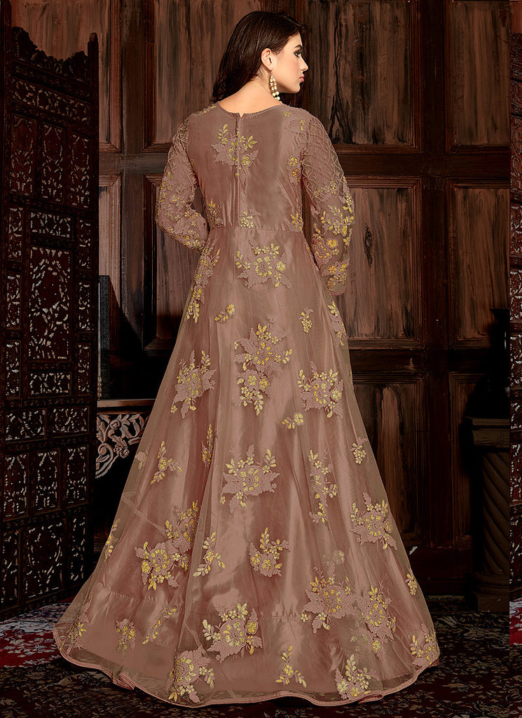 Net Anarkali Suit