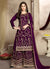 Embroidered Palazzo Suit