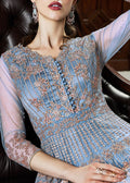 Blue Multi Traditional Anarkali Gown