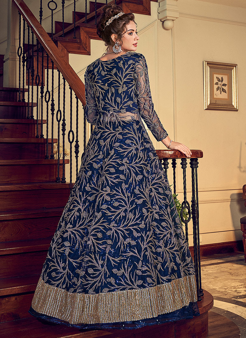 Slit Style Anarkali Lehenga Suit