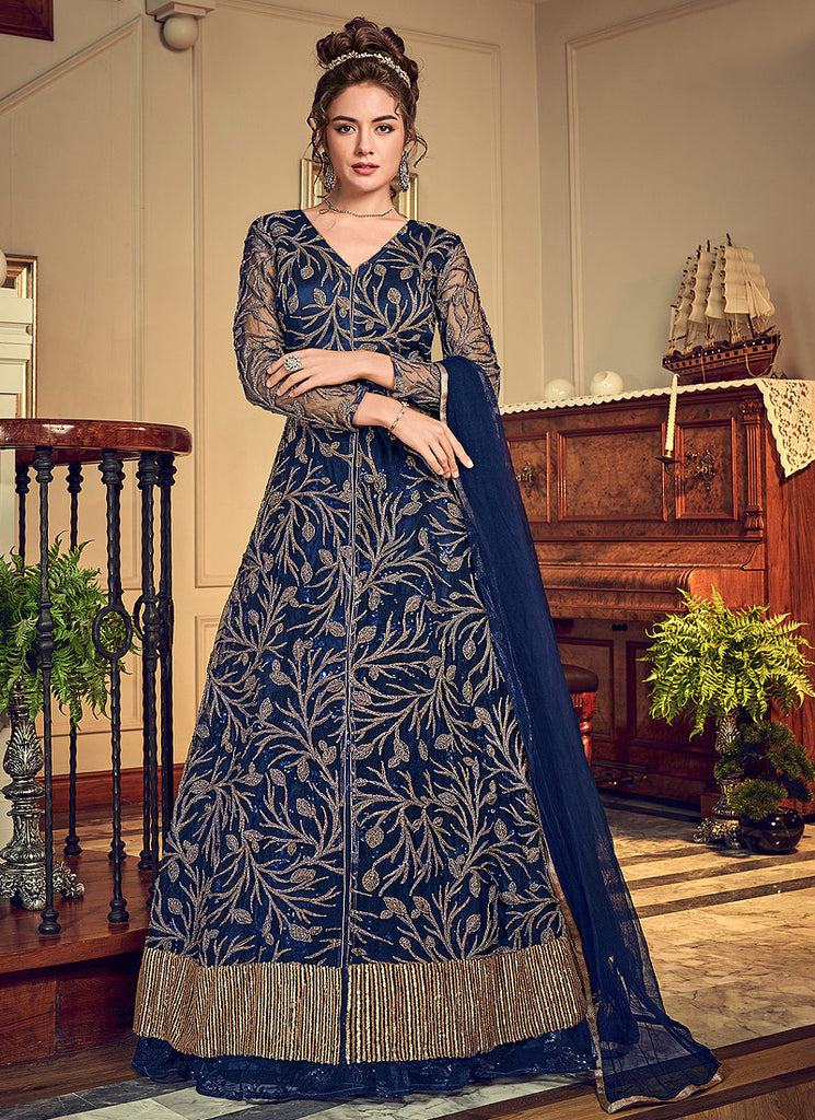 Slit Style Anarkali Lehenga Suit