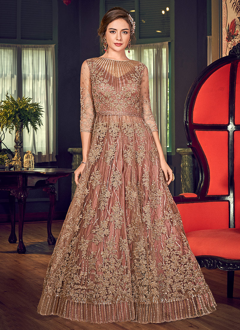Slit Style Anarkali Lehenga Suit