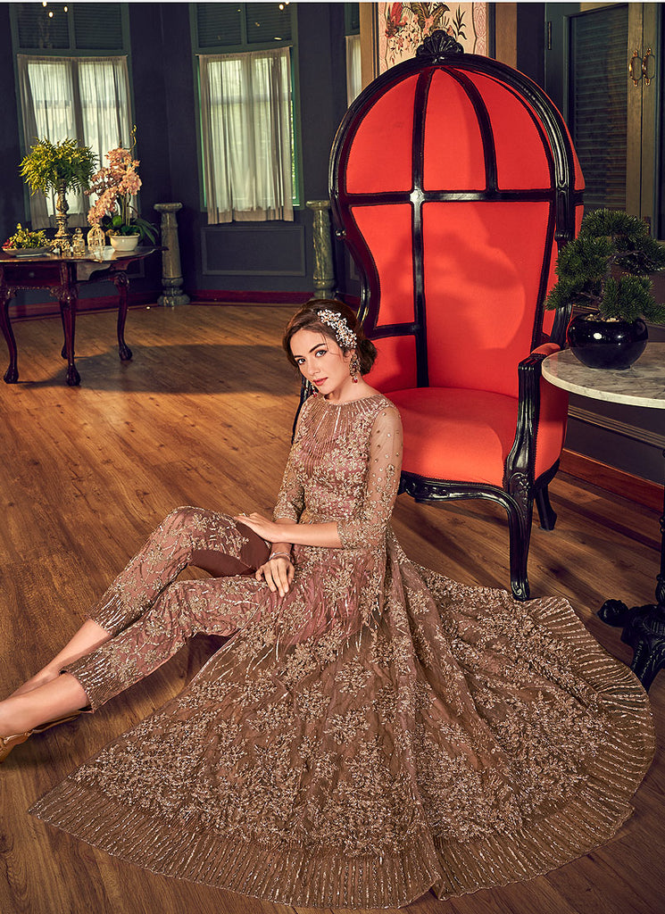 Slit Style Anarkali Lehenga Suit