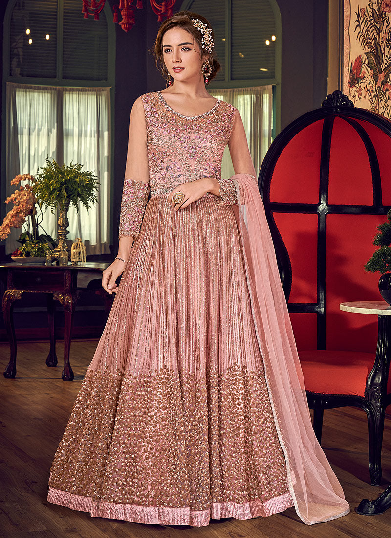 Slit Style Anarkali Lehenga Suit