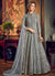 Light Green Golden Anarkali Lehenga Suit