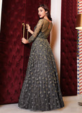 Grey Anarkali Suit In usa uk canada