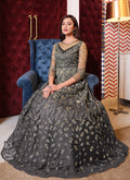 Grey Anarkali Suit In usa uk canada