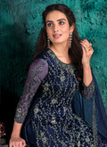 Navy Blue Pakistani Pant Suit In usa