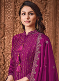 Rani Pink Sequence Gharara Suit In uk