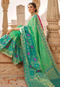 Green And Pink Saree In usa uk canada