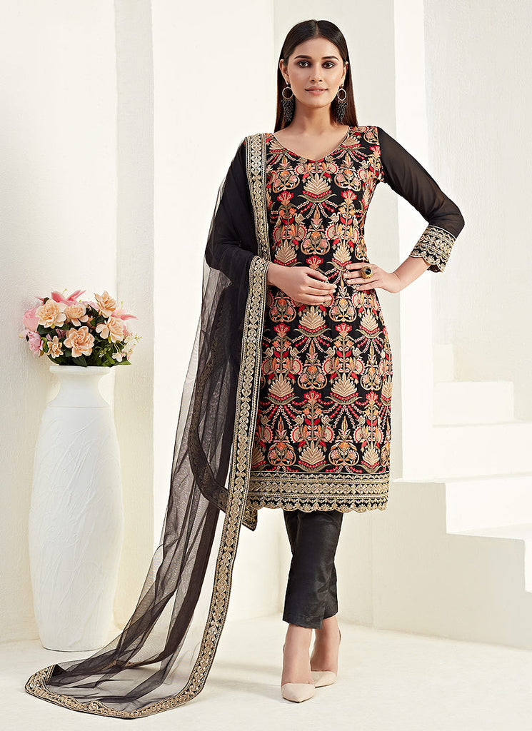 Black Salwar Kameez