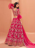 Pink Golden Designer Lehenga Choli IN UK