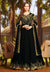 Black Golden Embroidered Georgette Anarkali Suit