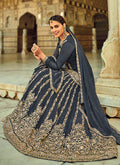 Grey Golden Lehenga Kurti In Australia