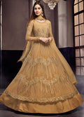 Indian Clothes - Mustard Yellow Lehenga Suit