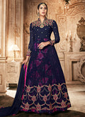 Floral Anarkali Suit