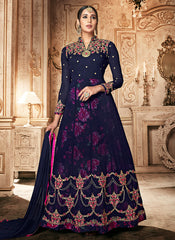 Floral Anarkali Suit