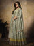 Light Green Embroidered Georgette Anarkali Suit