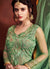 Light Green Fully Embroidered Anarkali Suit