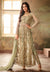 Light Green Net Embroidered Kurta And Pant Suit
