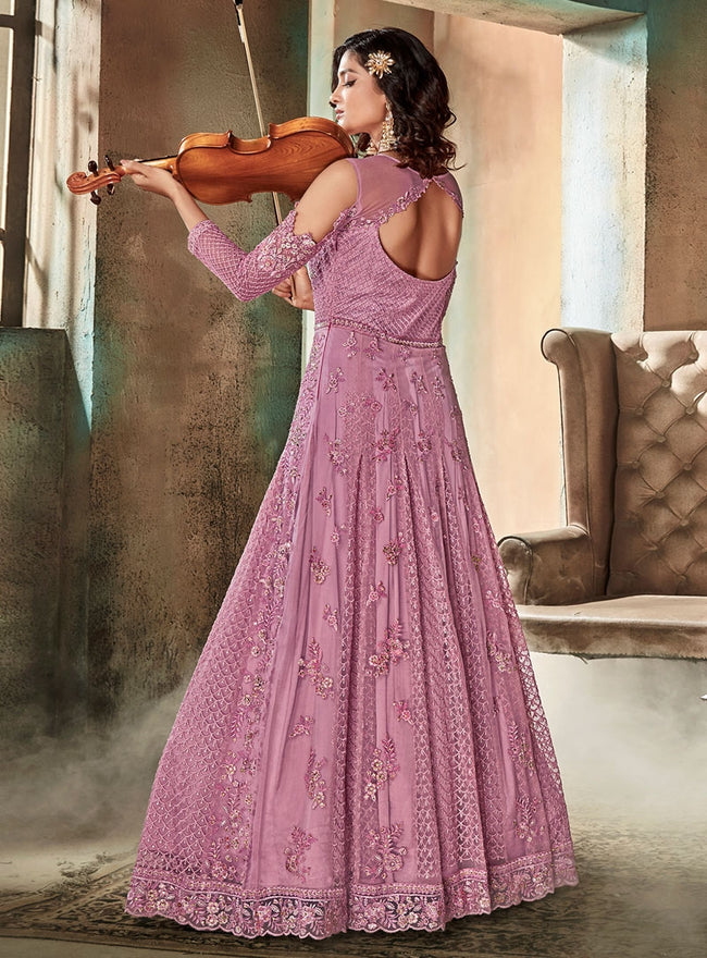 Light purple anarkali shop