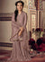 Light Purple Embellished Gharara Palazzo Suit