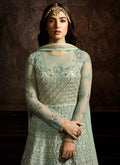 Layered Anarkali Suit