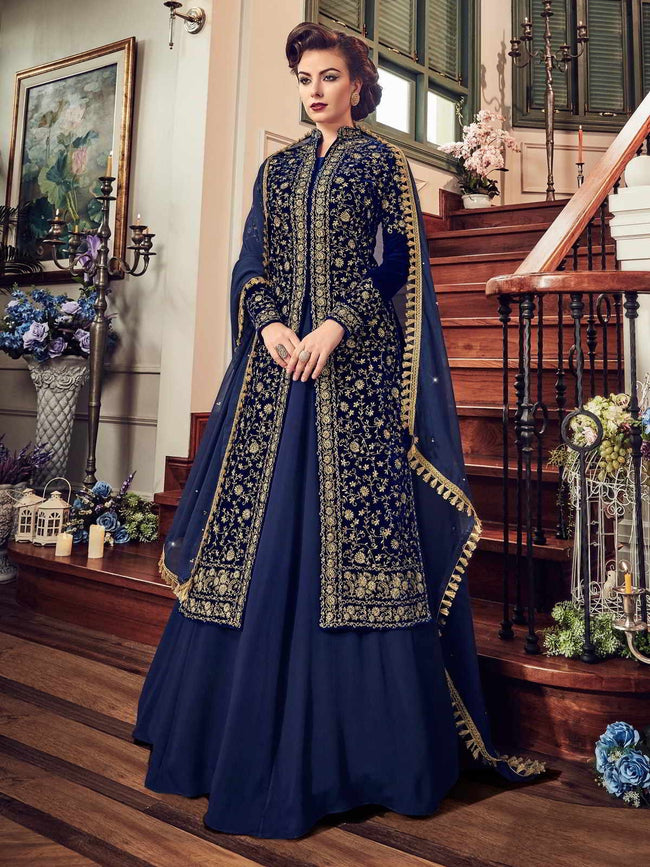 Coat anarkali dresses clearance