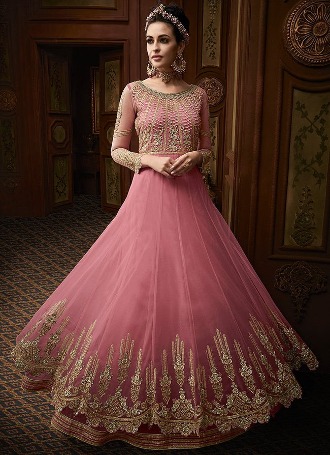 Layered anarkali suits outlet