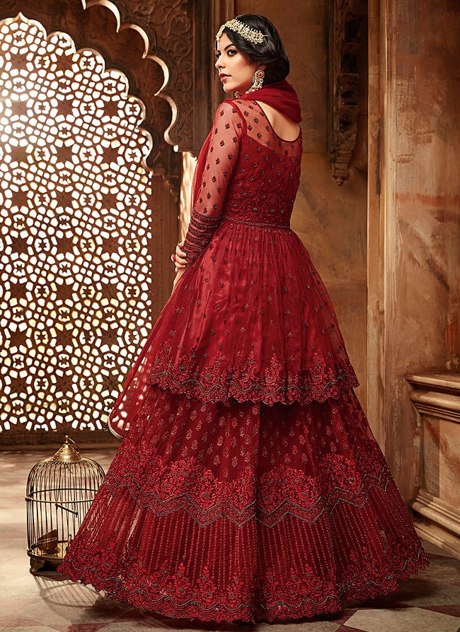 Layered 2025 anarkali suits