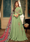 Green  Gown Suit