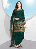 Embroidered Patiala Suit