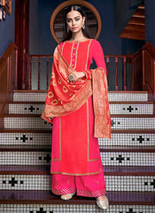 Silk Palazzo Pant Suit
