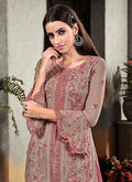 Embroidered Palazzo Suit