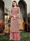 Embroidered Palazzo Suit