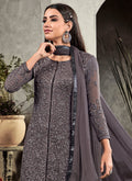 Embroidered Pakistani Pant Suit