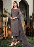 Embroidered Pakistani Pant Suit